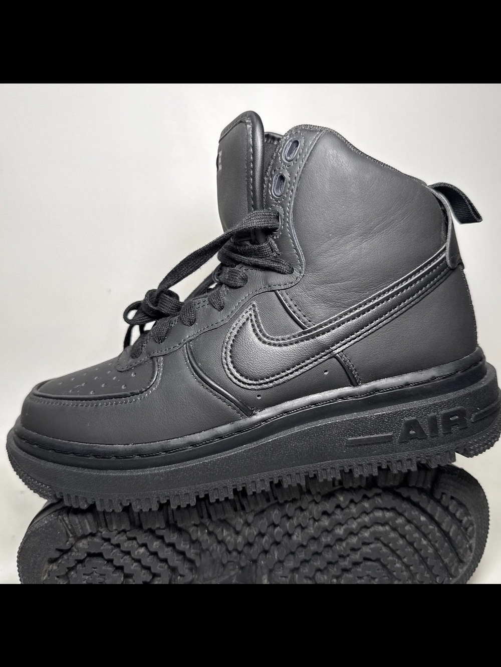 Nike Air Force 1 Boot Black Anthracite DA0418-001 Men’s Size 6 Winter Boot